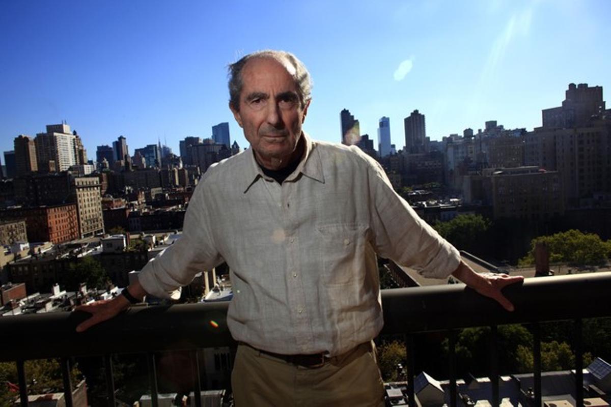 Philip Roth, amb Nova York al fons, en una imatge del 2010.