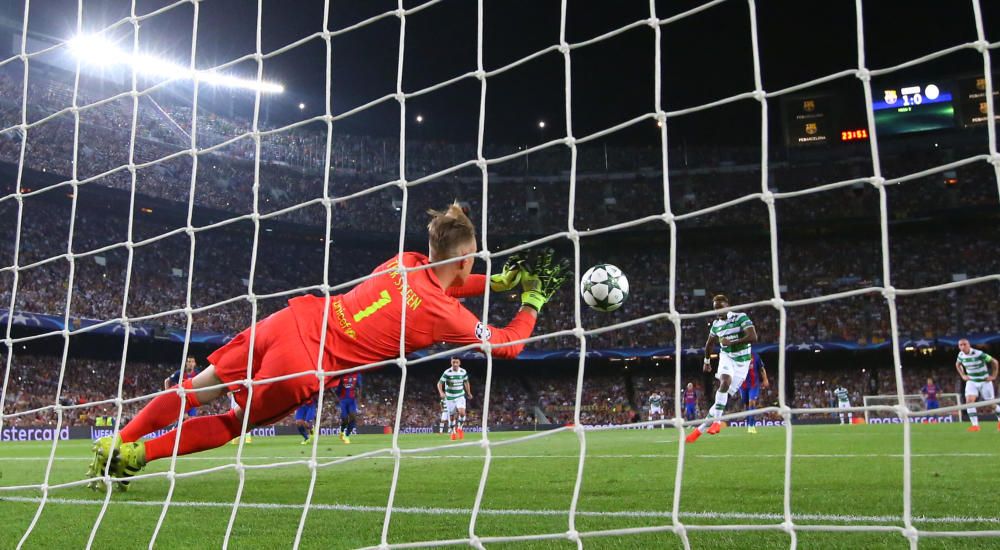 El Barça goleja el Celtic al Camp Nou