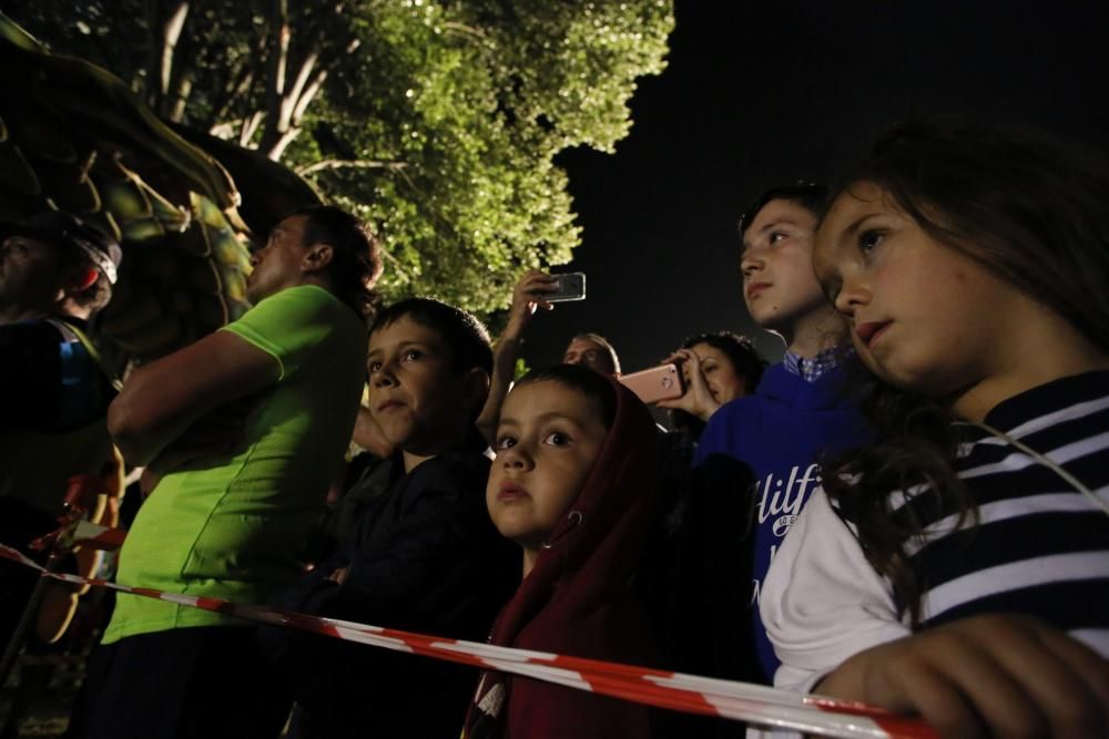 Trasona y Avilés celebran la noche más corta