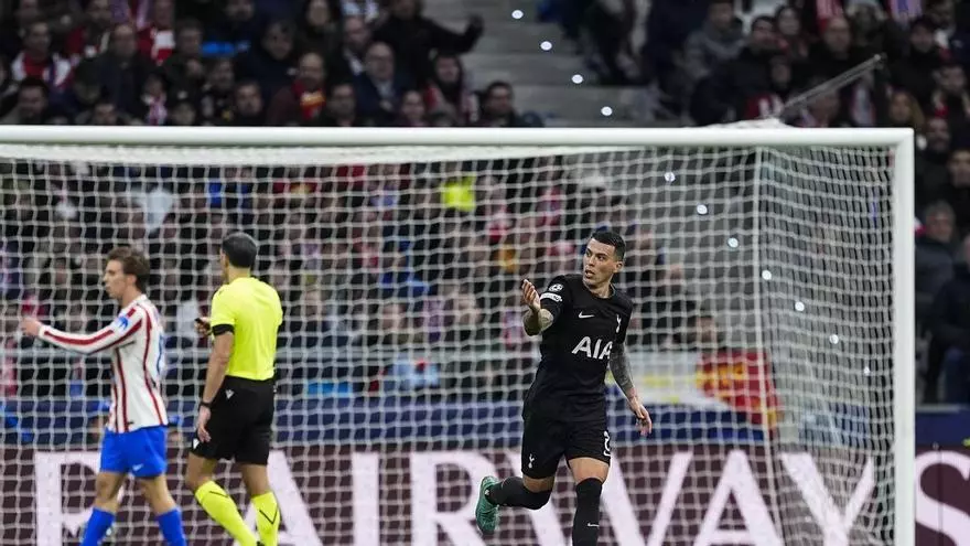 Pedro Porro también marcó: el 4-1 del Tottenham frente al Atlético