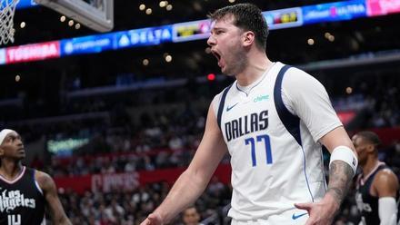 Luka Doncic y sus Mavericks lograron empatar la serie ante los Clippers