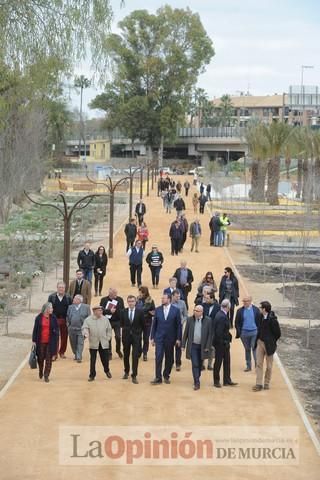 Alameda del Malecón: el entorno urbano del Segura estrena nuevo espacio verde