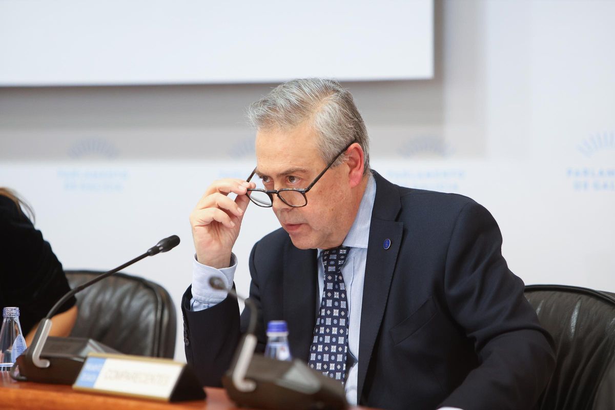 El conselleiro de Sanidade, Antonio Gómez Caamaño.