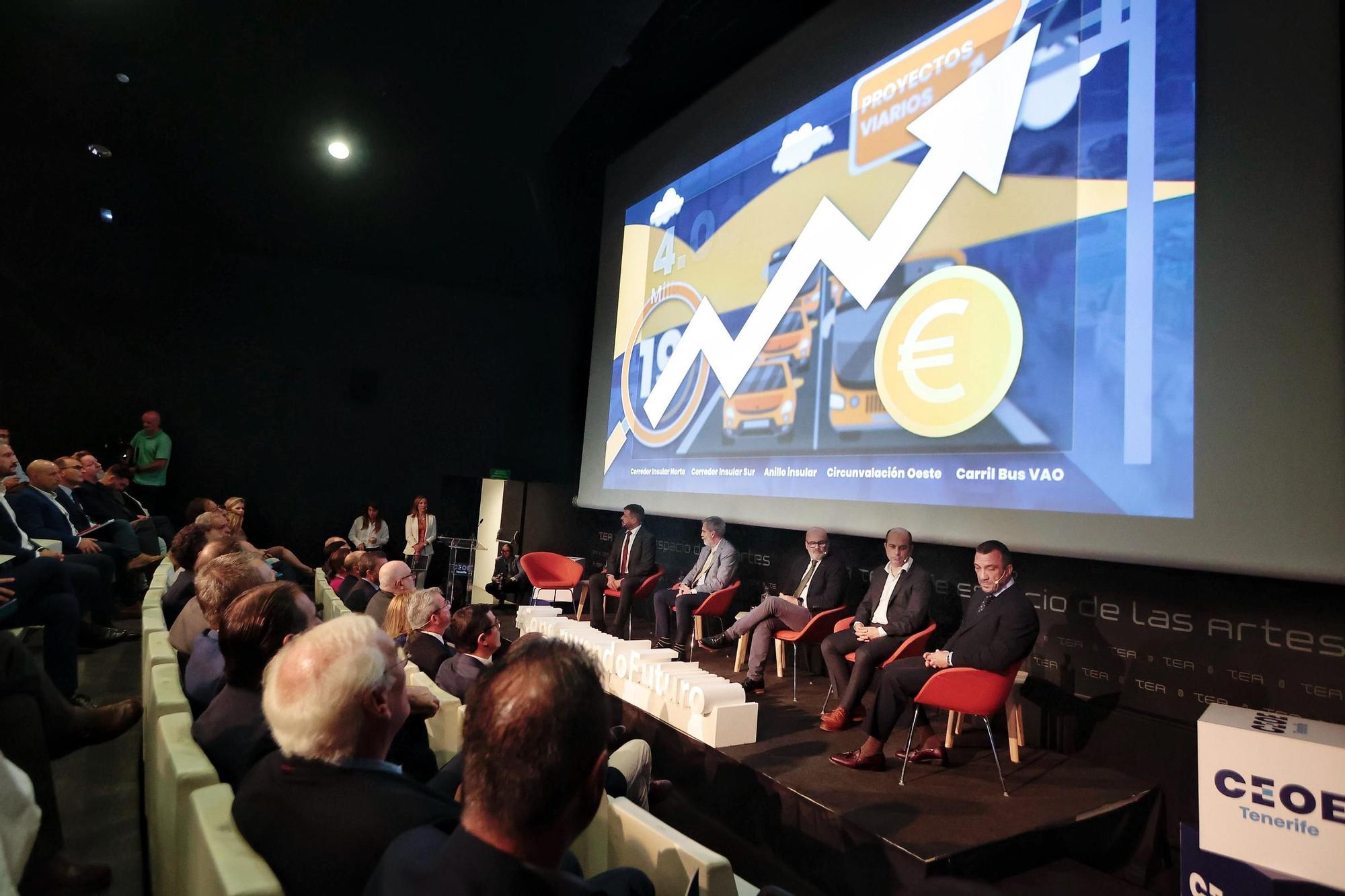 Foro 'Construyendo futuro' organizado por EL DÍA y la CEOE-Tenerife