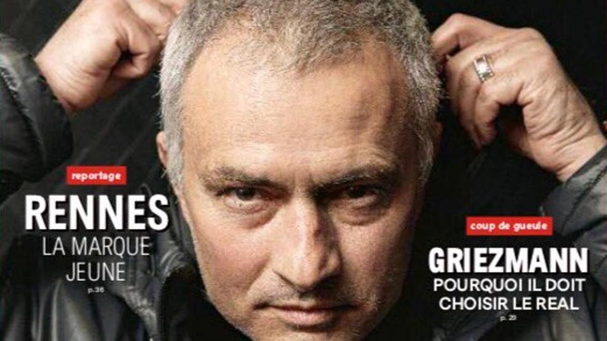 Mourinho, en la portada de France Football