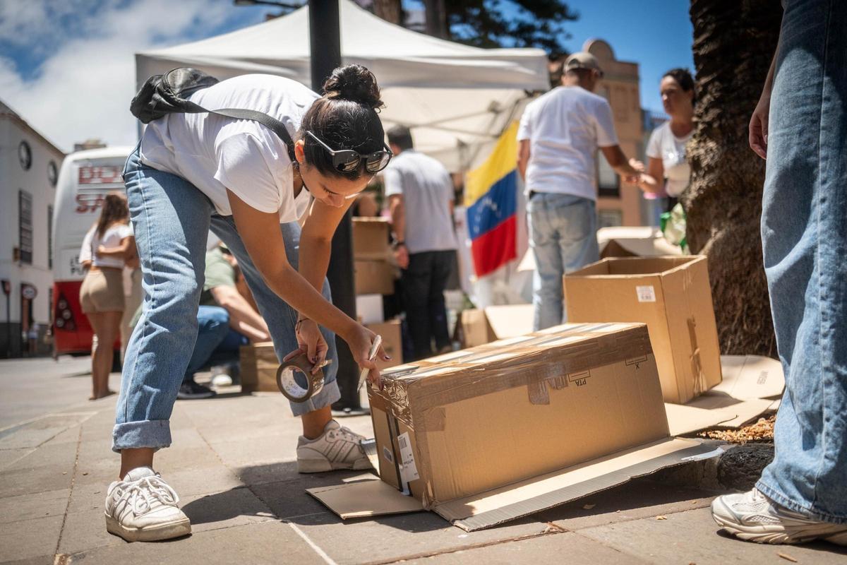 Recogida de alimentos y medicamentos en La Laguna