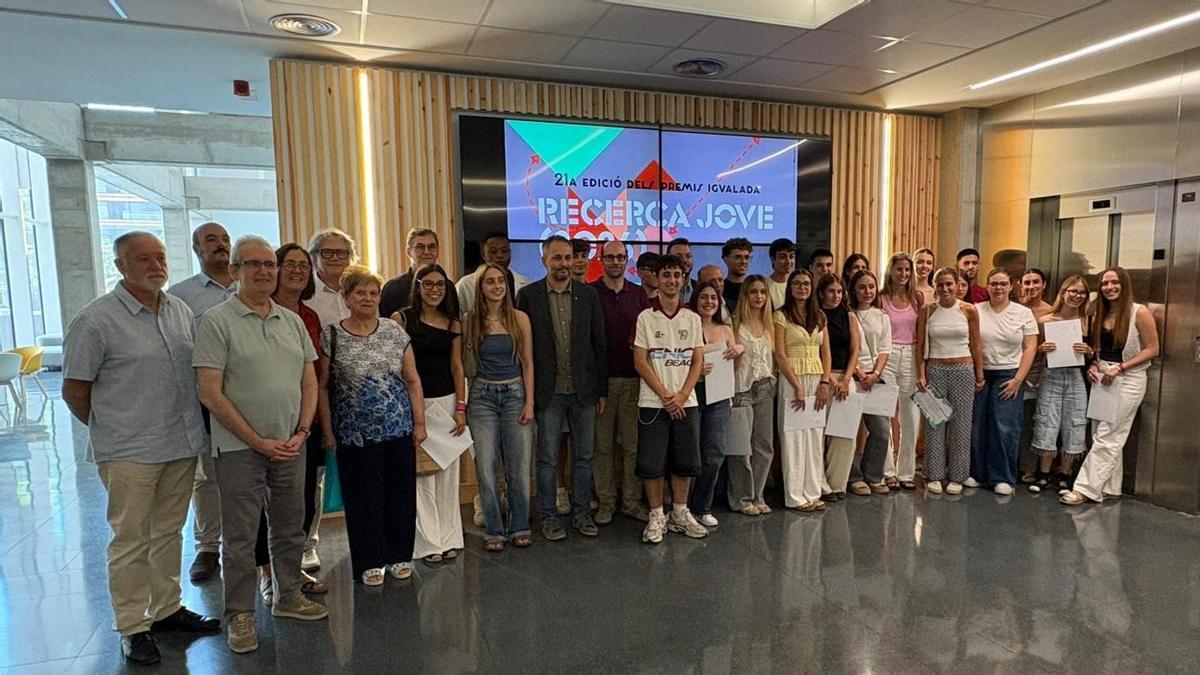 Premiats dels Premis Igualada Recerca Jove