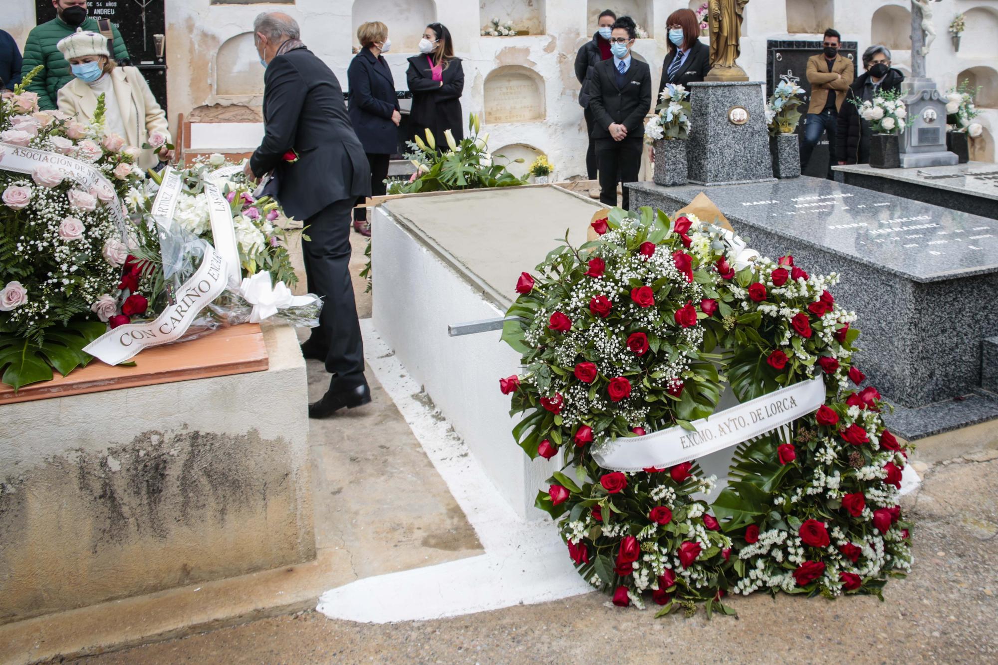 Funeral de Margarita Lozano: Lorca despide a la actriz