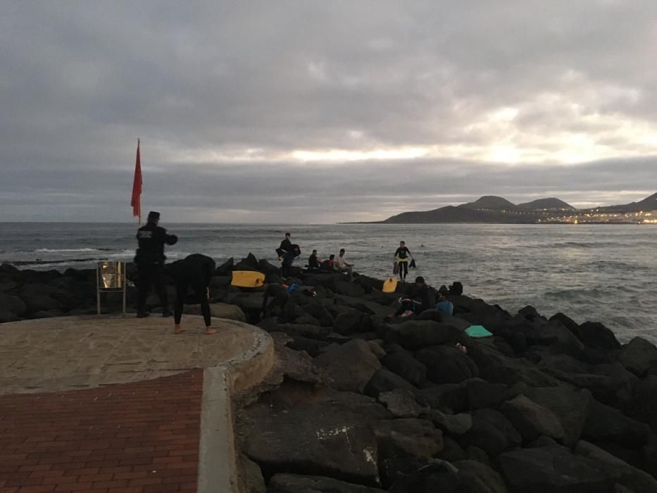 Deportistas en Las Palmas de Gran Canaria