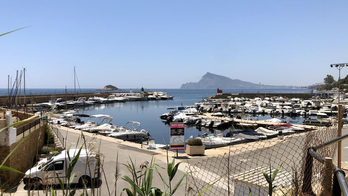 El puerto deportivo de La Galera de Altea