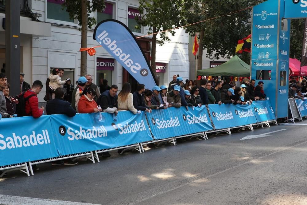 Meta de la Vuelta Ciclista a Murcia