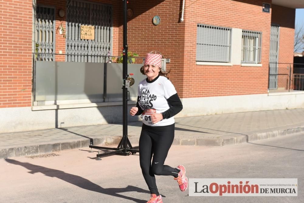 Primera carrera del año en Algezares