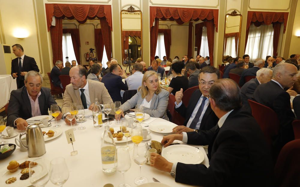 Desayuno con Amparo Marco en el Casino Antiguo de Castelló