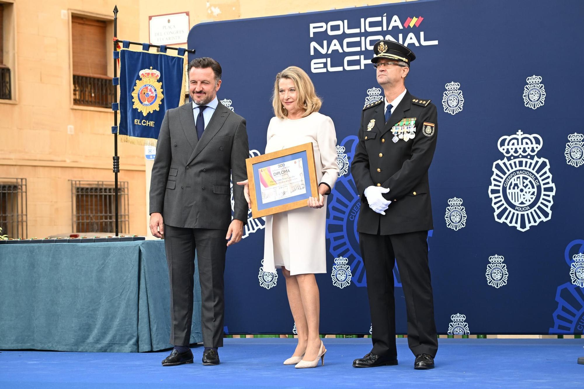 La Policía Nacional de Elche celebre el día de su patrón