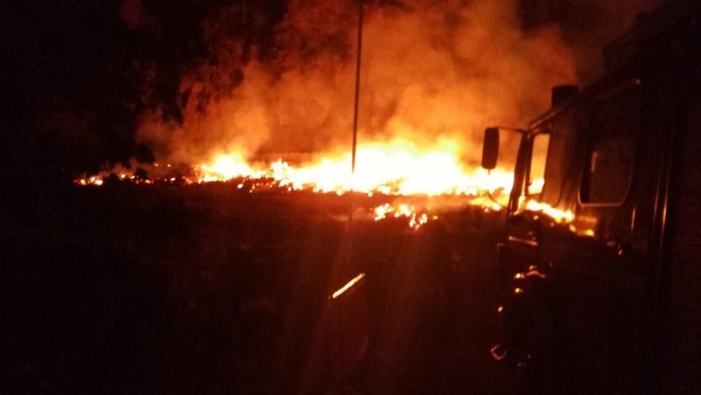 Conato de incendio en Valle Gran Rey