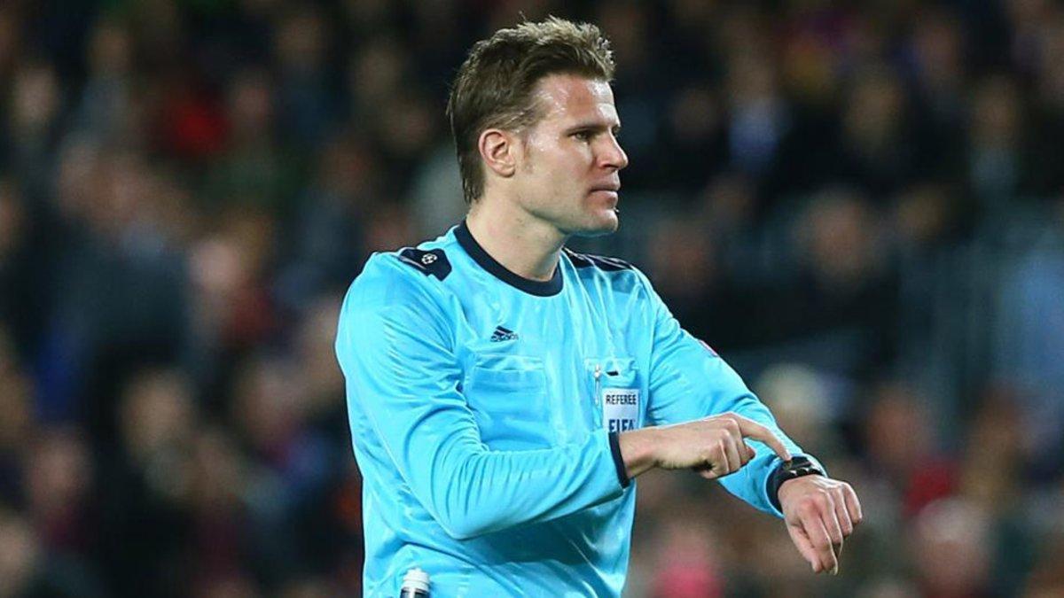 El alemán Brych dirigirá el City-Madrid del viernes