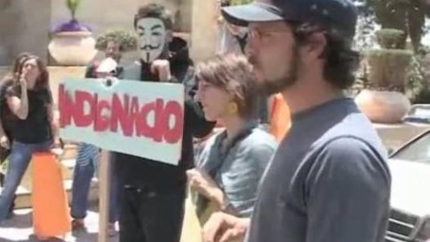 Decenas de españoles se suman a las protestas en Jerusalen