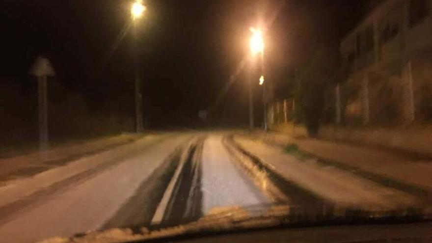 Nieva en Ibiza (febrero 2018)