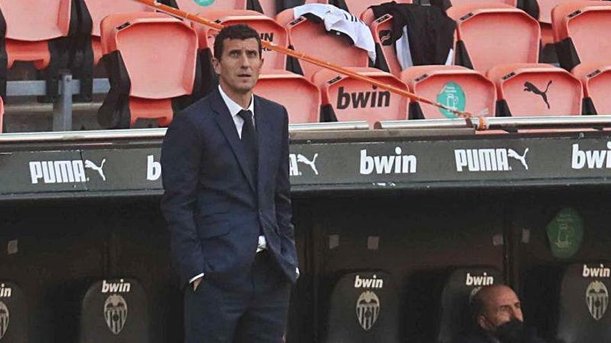 La rajada de Javi Gracia por la expulsión de Maxi