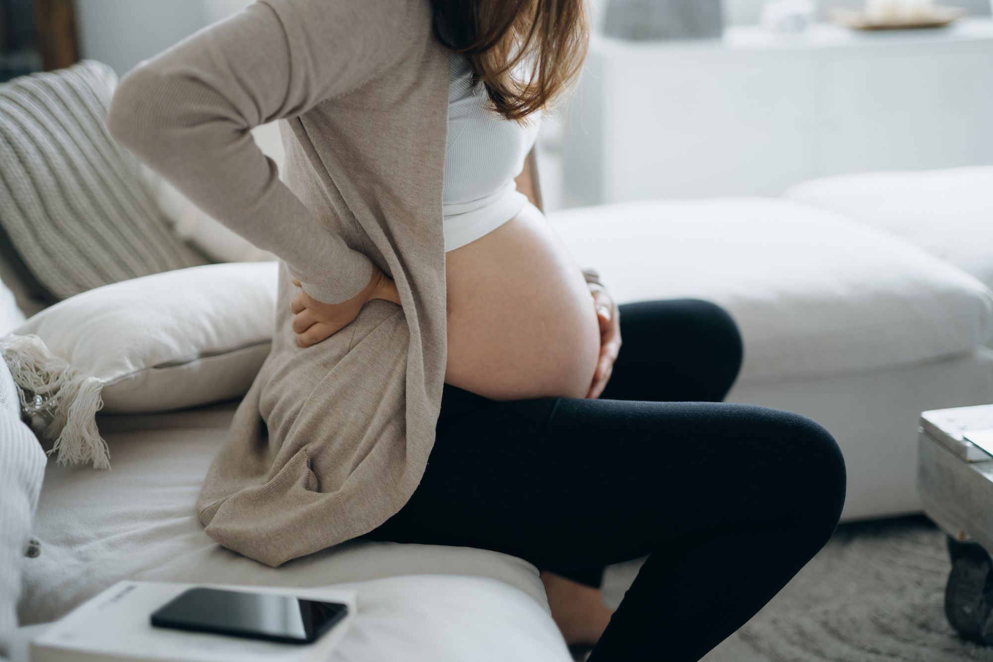 Mujer embarazada baja laboral