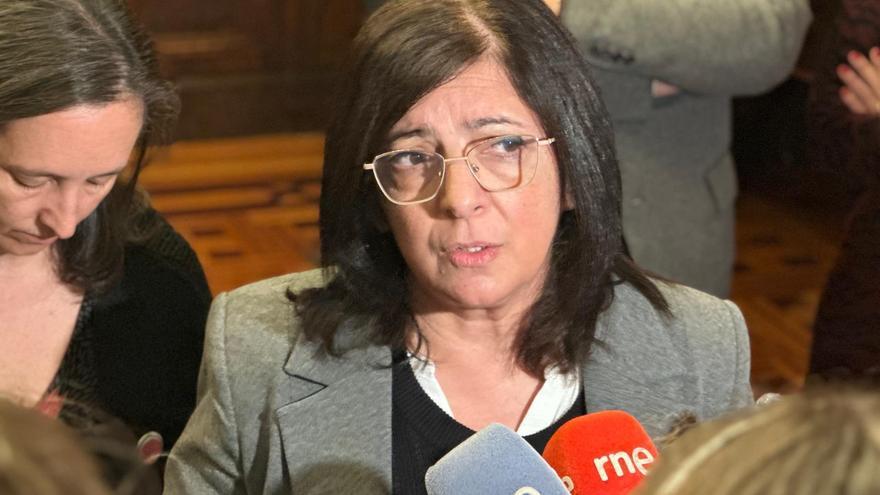 Visita da concelleira de Ramala Hanan Kaoud a Raxoi: pide xunto a Sanmartín &quot;apoio mundial&quot; para paliar o sufrimiento palestino