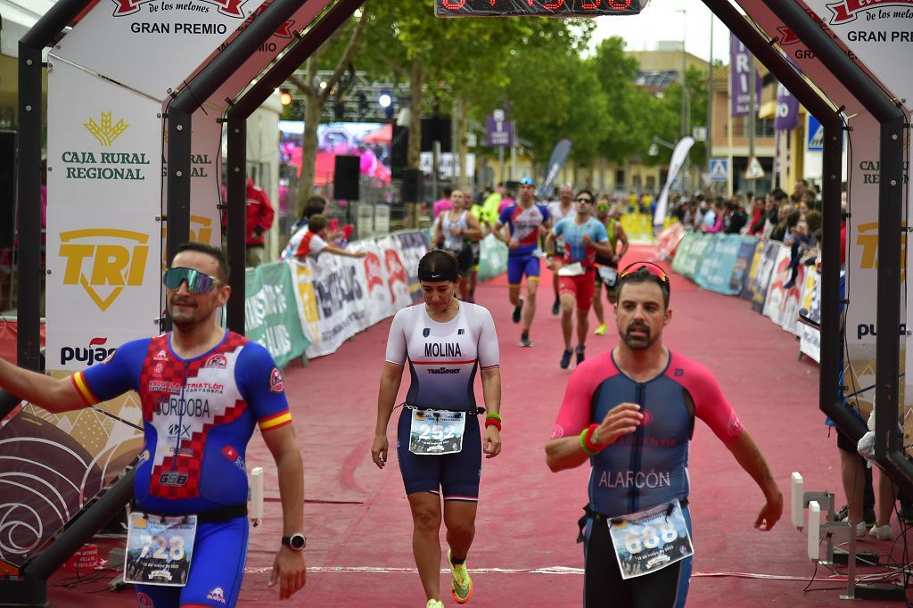 Llegada del triatlón de Fuente Álamo (I)