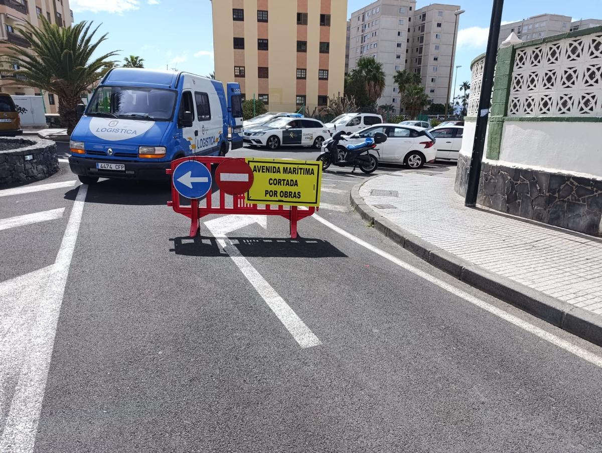 Imagen de los cambios en Candelaria.