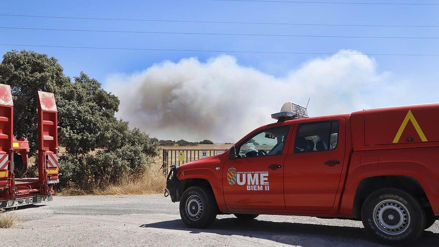 La UME realizará la semana que viene ejercicios de lucha contra incendios forestales en Cerro Muriano