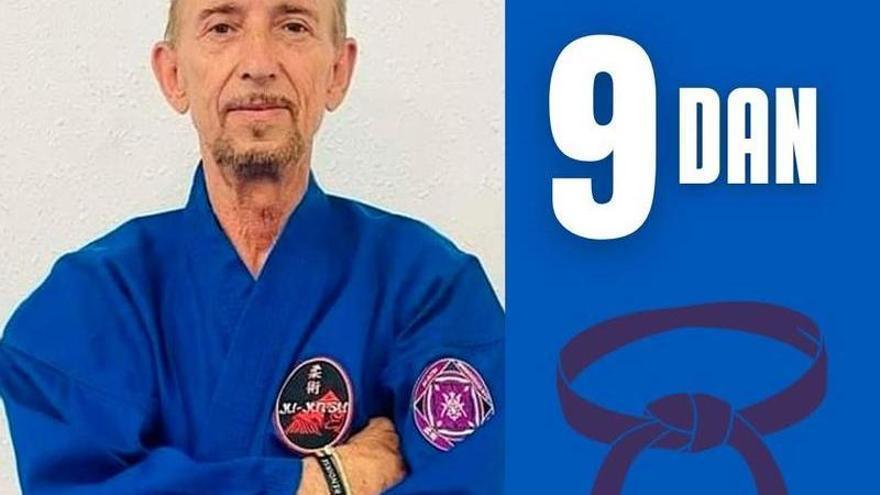El burjassotense Ginés Fernández Oller es galardonado con el 9º DAN de Karate