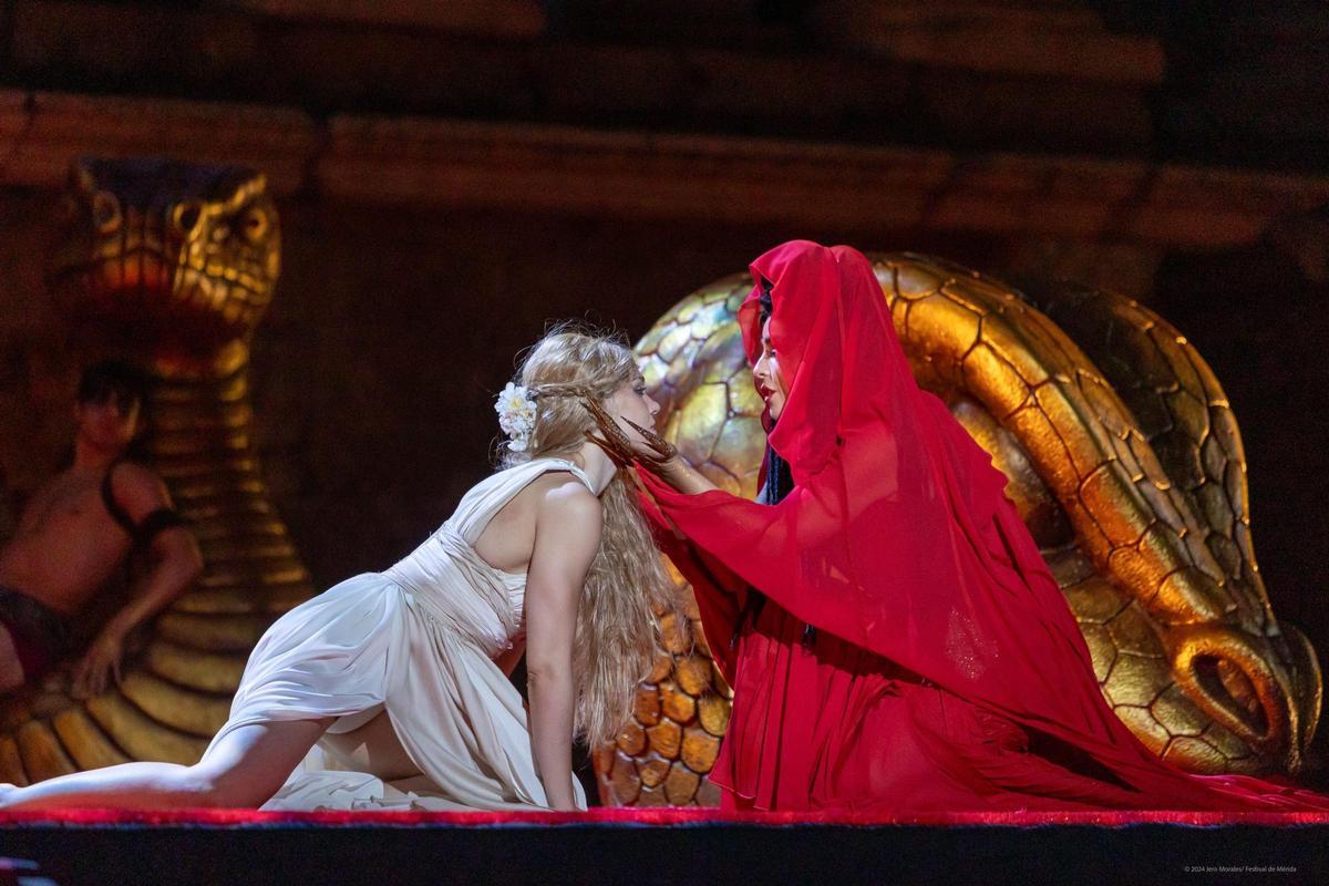 Una escena de la obra "Medusa".