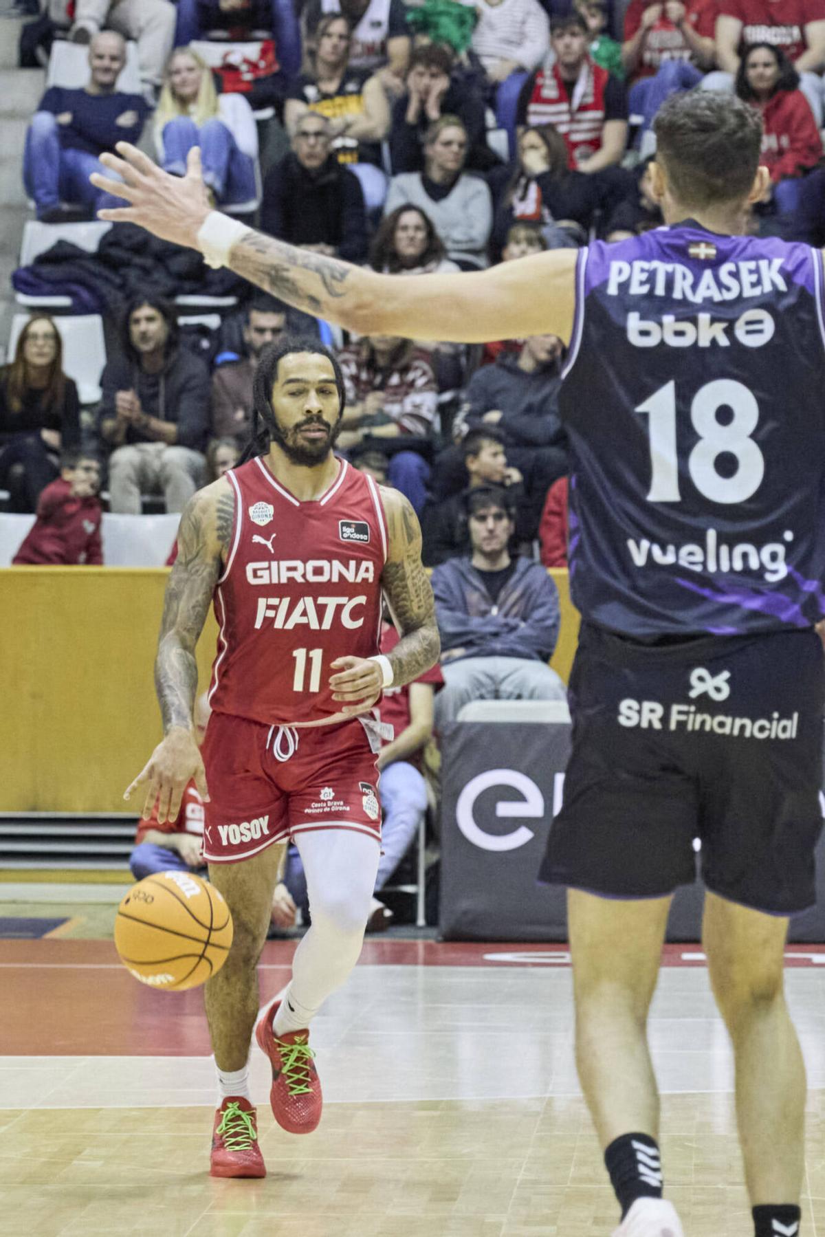 El Bàsquet Girona-Surne Bilbao, en imatges