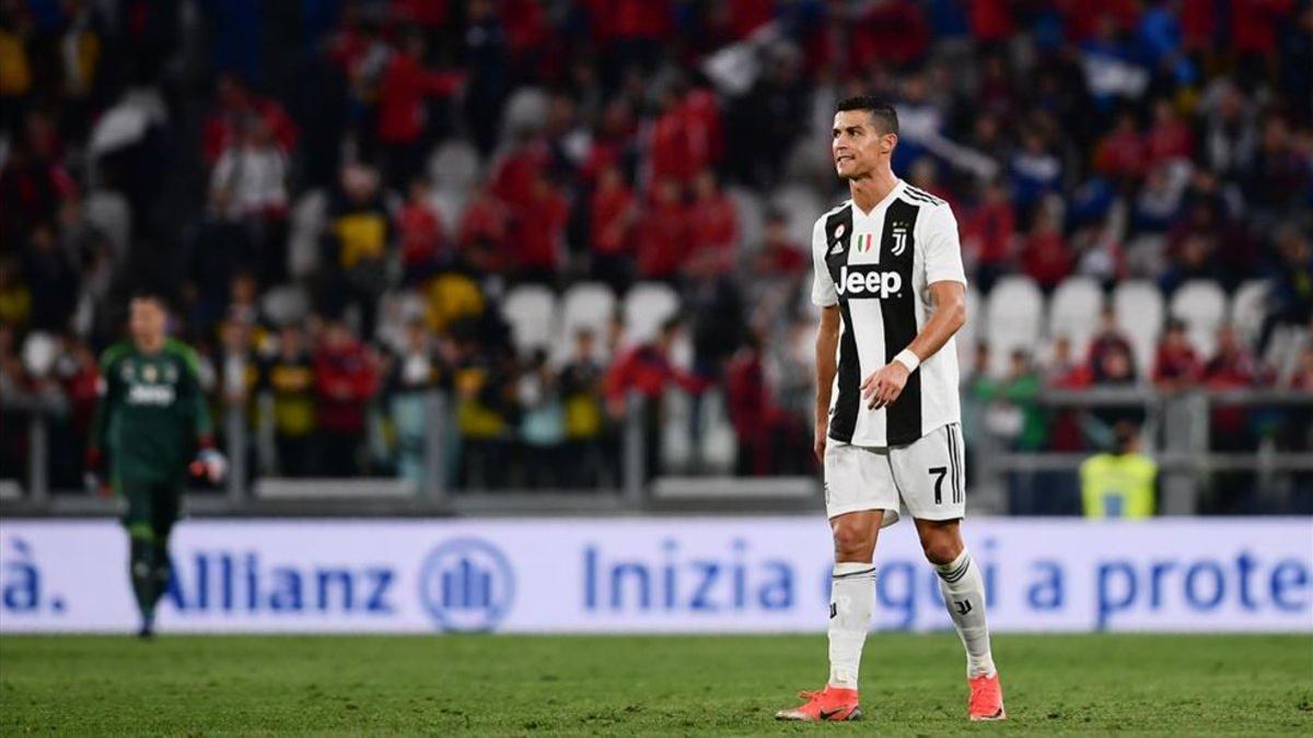 Cristiano ante el Genoa la pasada jornada