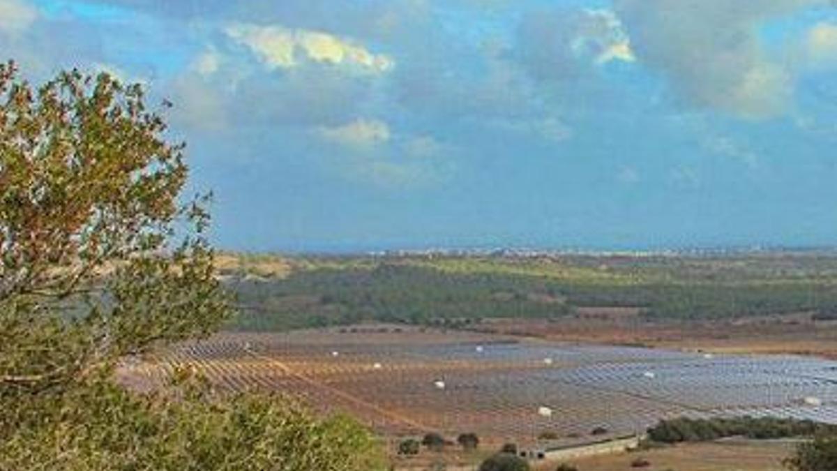 La finca de Santa Cirga donde estaba prevista la implantación de placas solares