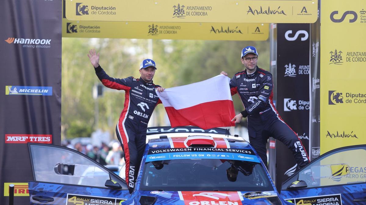 El Rally Sierra Morena corona a Nikolay Gryazin