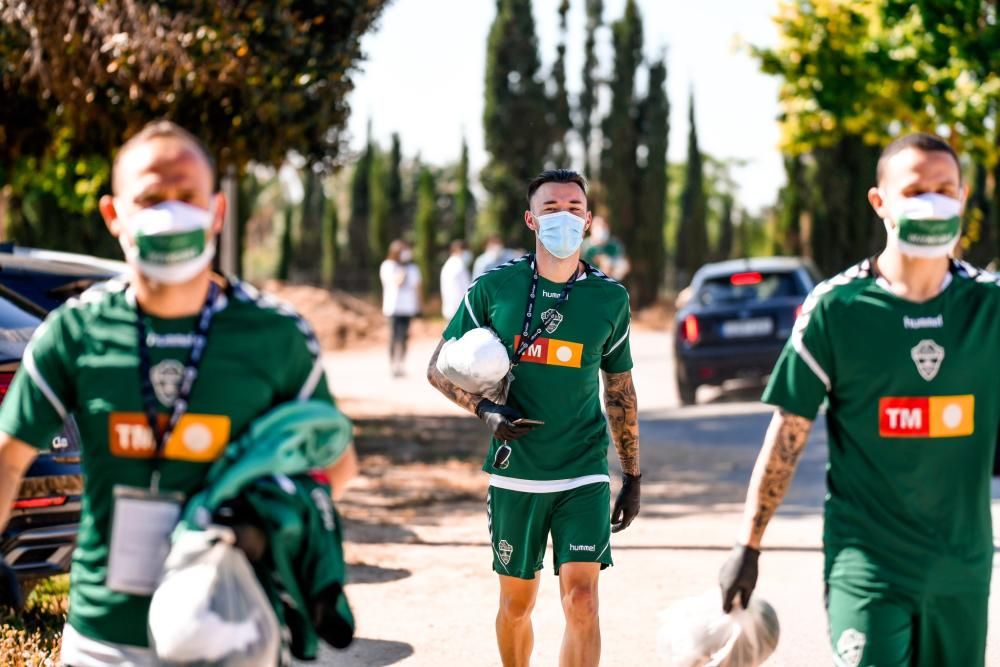 El Elche ya se entrena en grupo