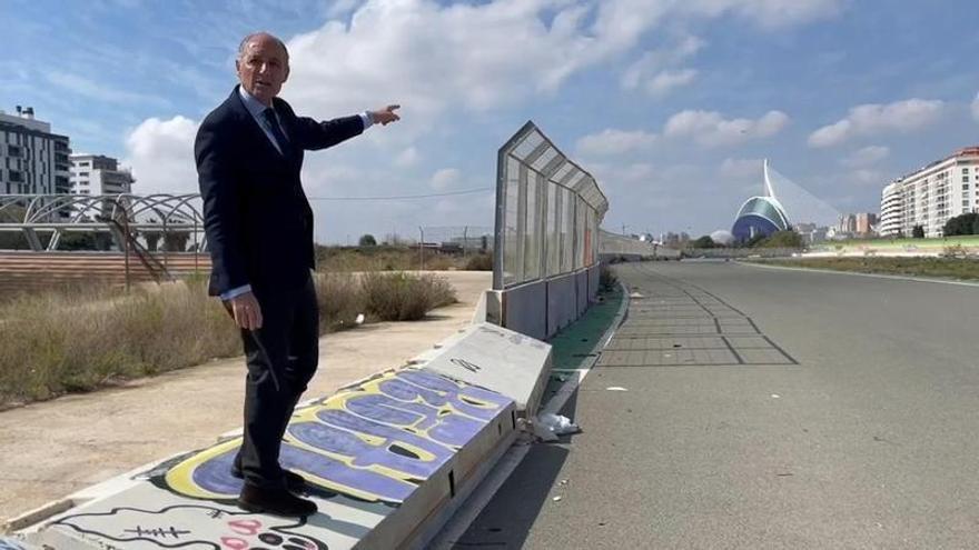 Camps insiste en recuperar el dinero del circuito de la F1 en el PAI del Grao de València