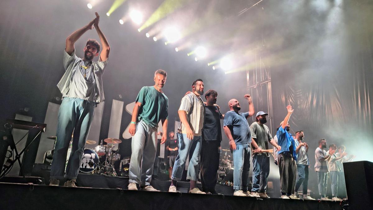 Así fue el concierto de la Fúmiga del 9 d'Octubre en Alzira