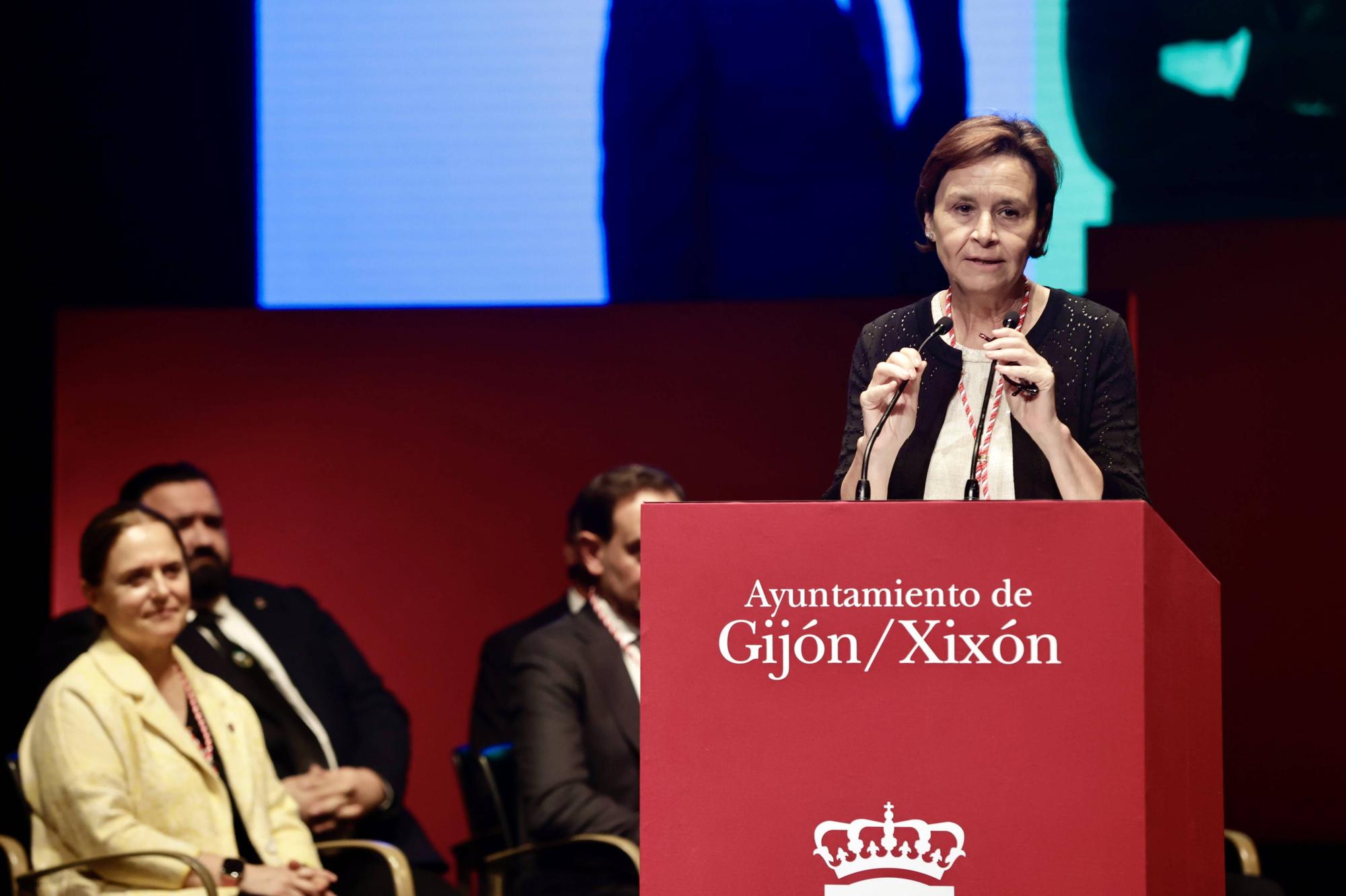 Entrega de las medallas de la ciudad de Gijón