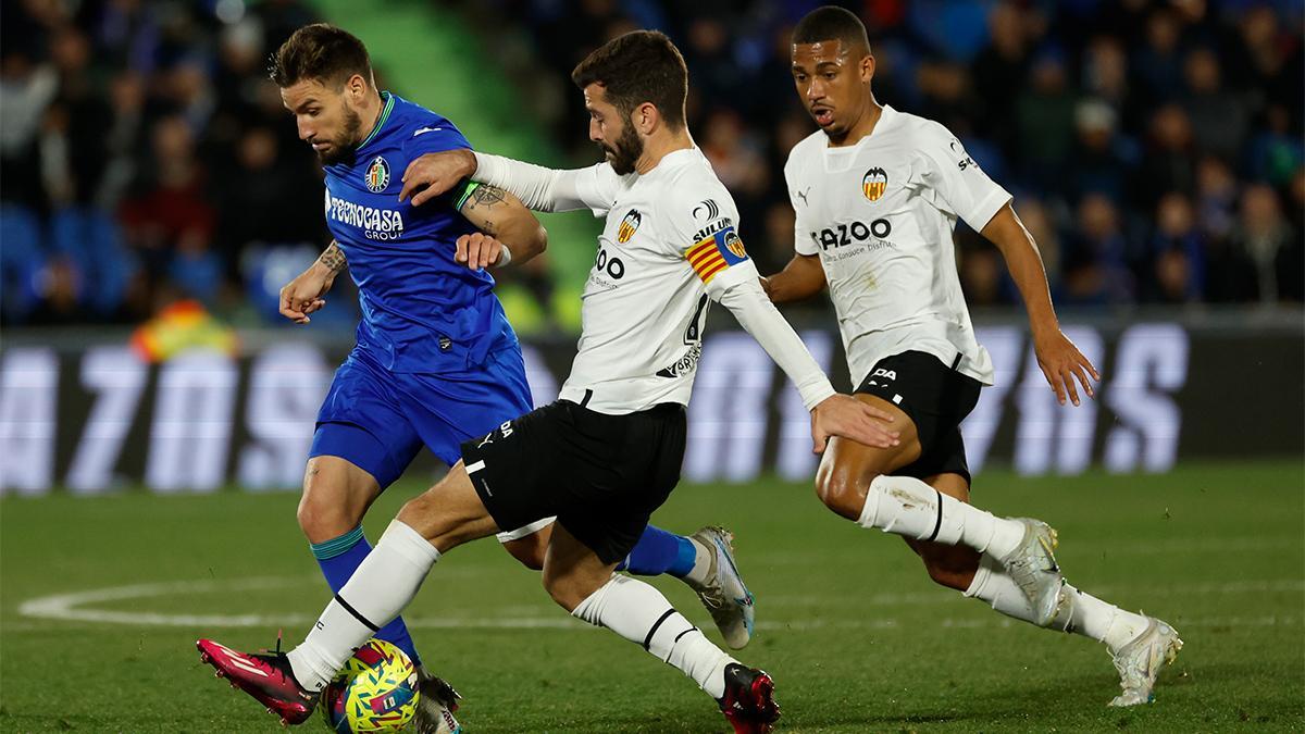 Resumen, goles y highlights del Getafe 1 - 0 Valencia de la jornada 22 de LaLiga Santander