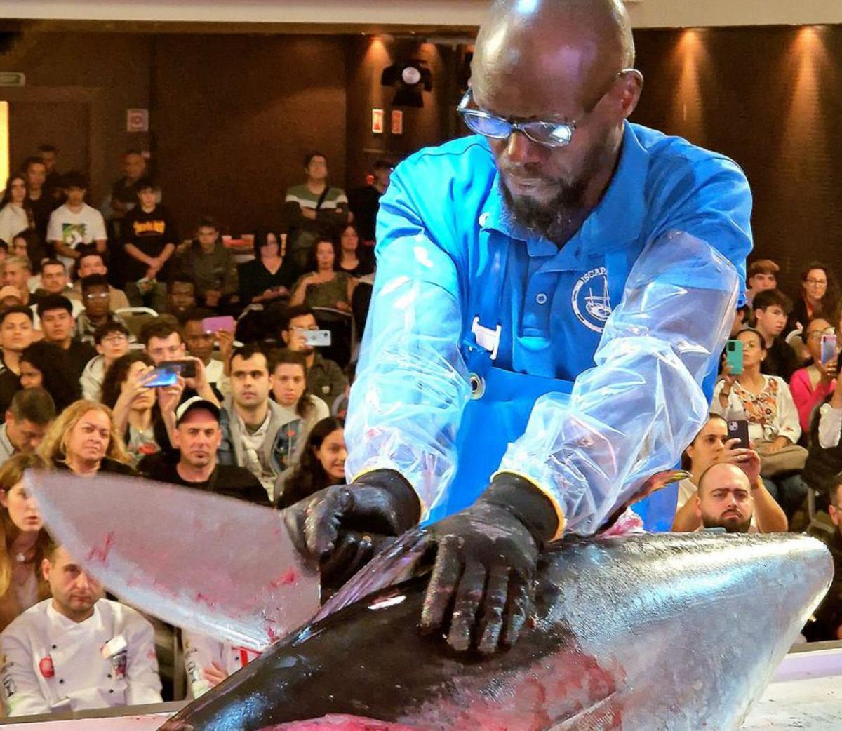 El ronqueo de un atún. | MIQUEL ÀNGEL ADROVER