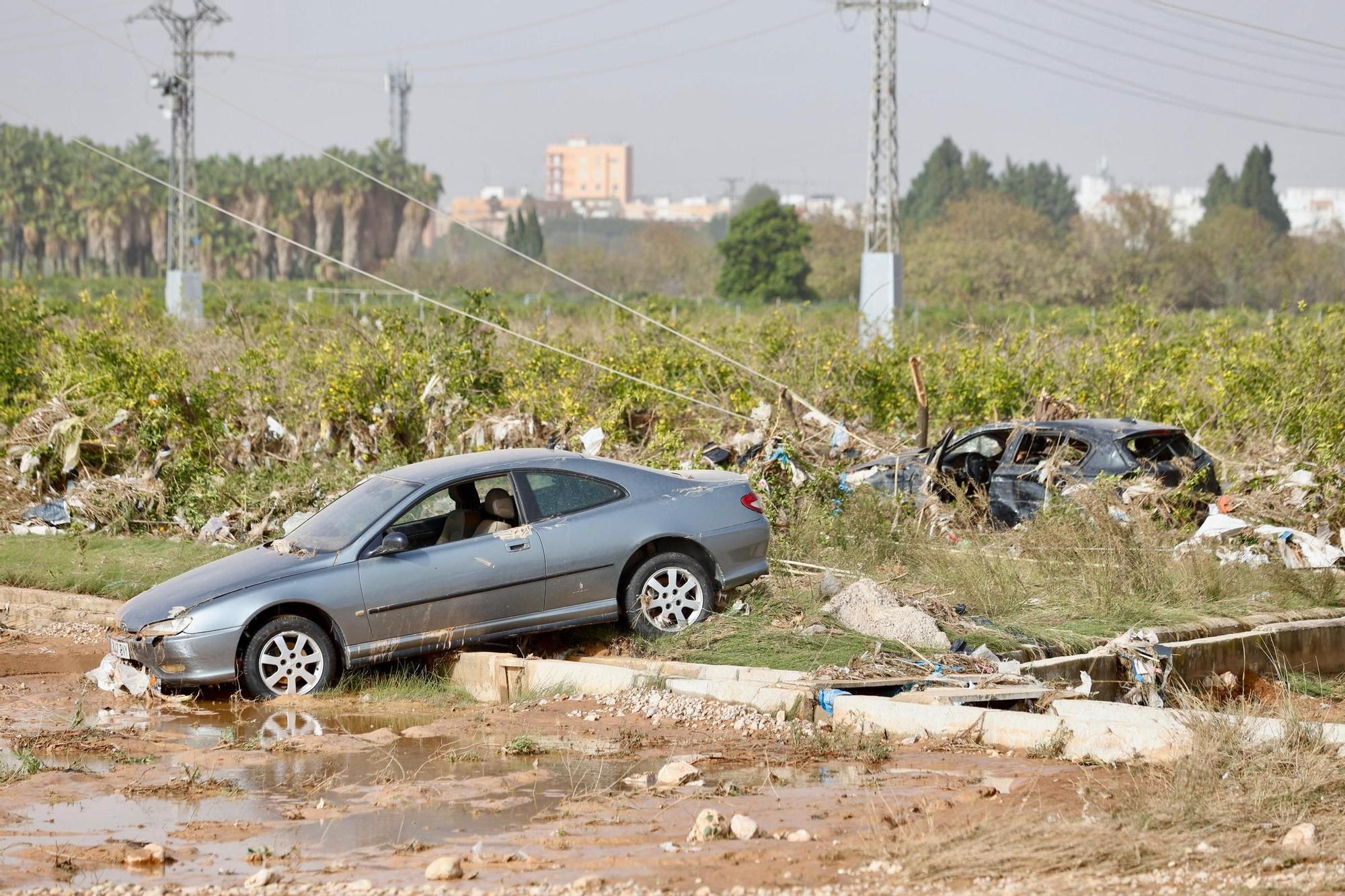 El devastador efecto de la DANA, en imágenes
