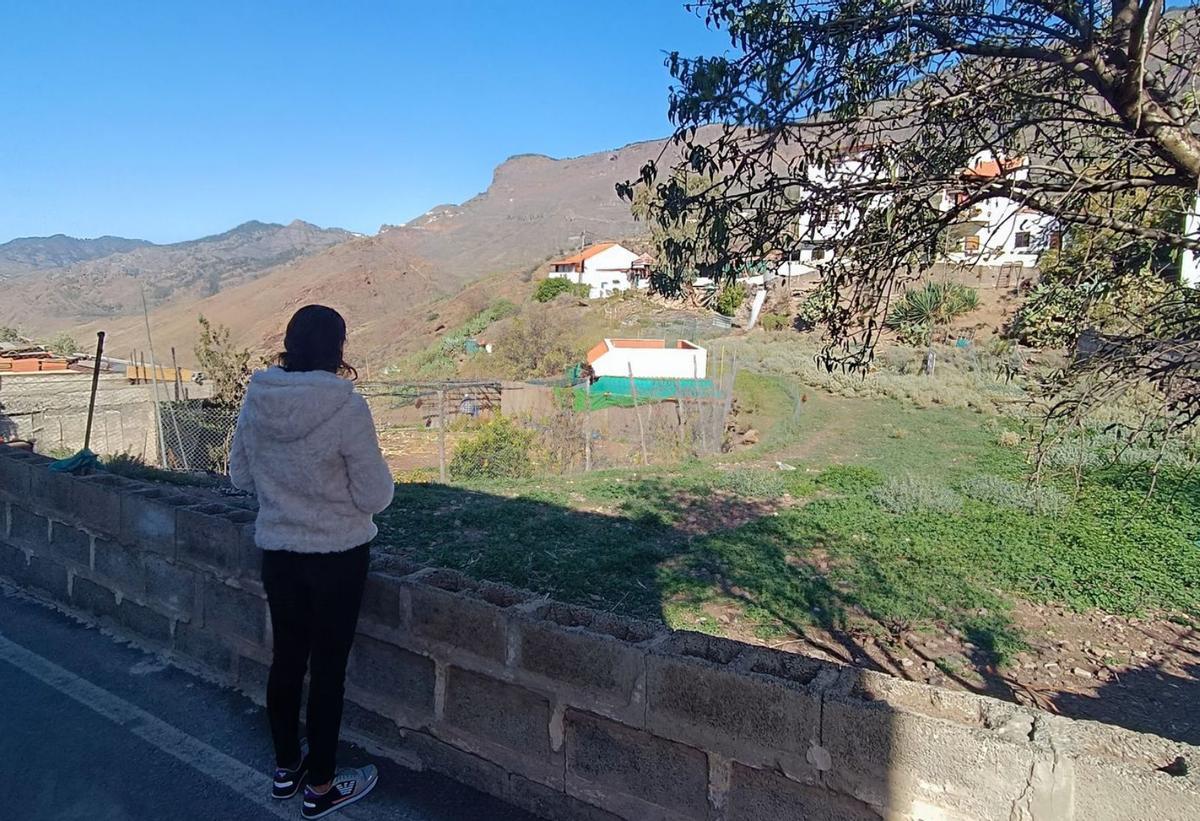 Nuevo terreno municipal situado en el caserío de La Tosca, en la zona baja del casco de Tejeda. | | J. B.