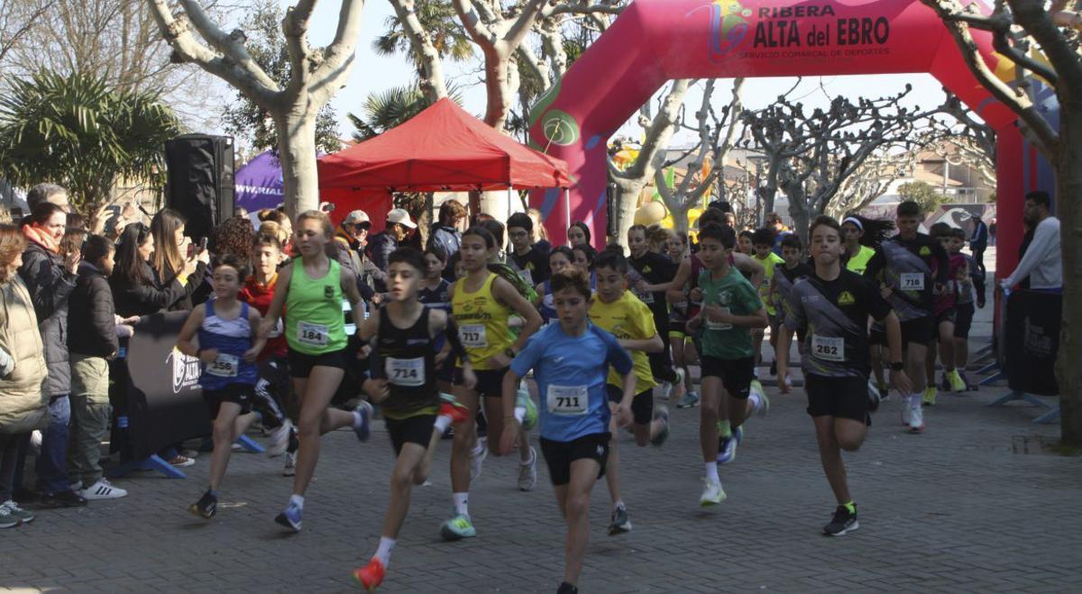 Fue la segunda prueba del circuito comarcal, la siguiente será en Sobradiel el 23 de abril.
