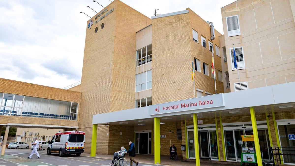 El hospital comarcal de la Marina Baixa.
