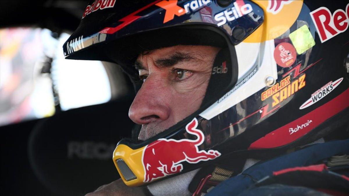 Sainz, en el último Dakar