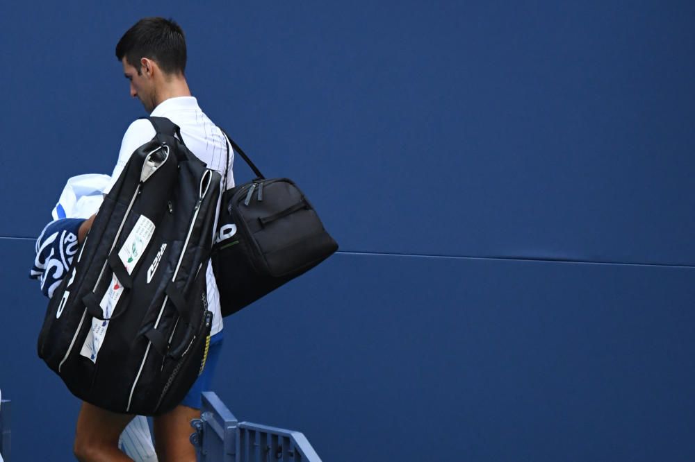 Las disculpas y la descalificación de Djokovic