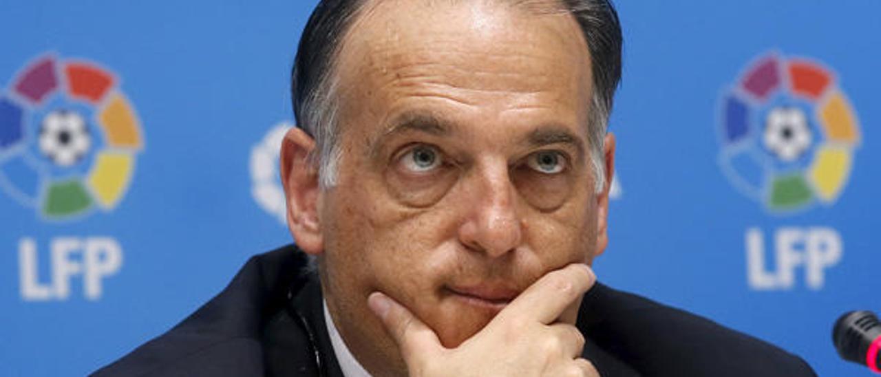 Tebas: &quot;Se ha pasado de entrar en concurso a estar a un nivel casi extraordinario&quot;