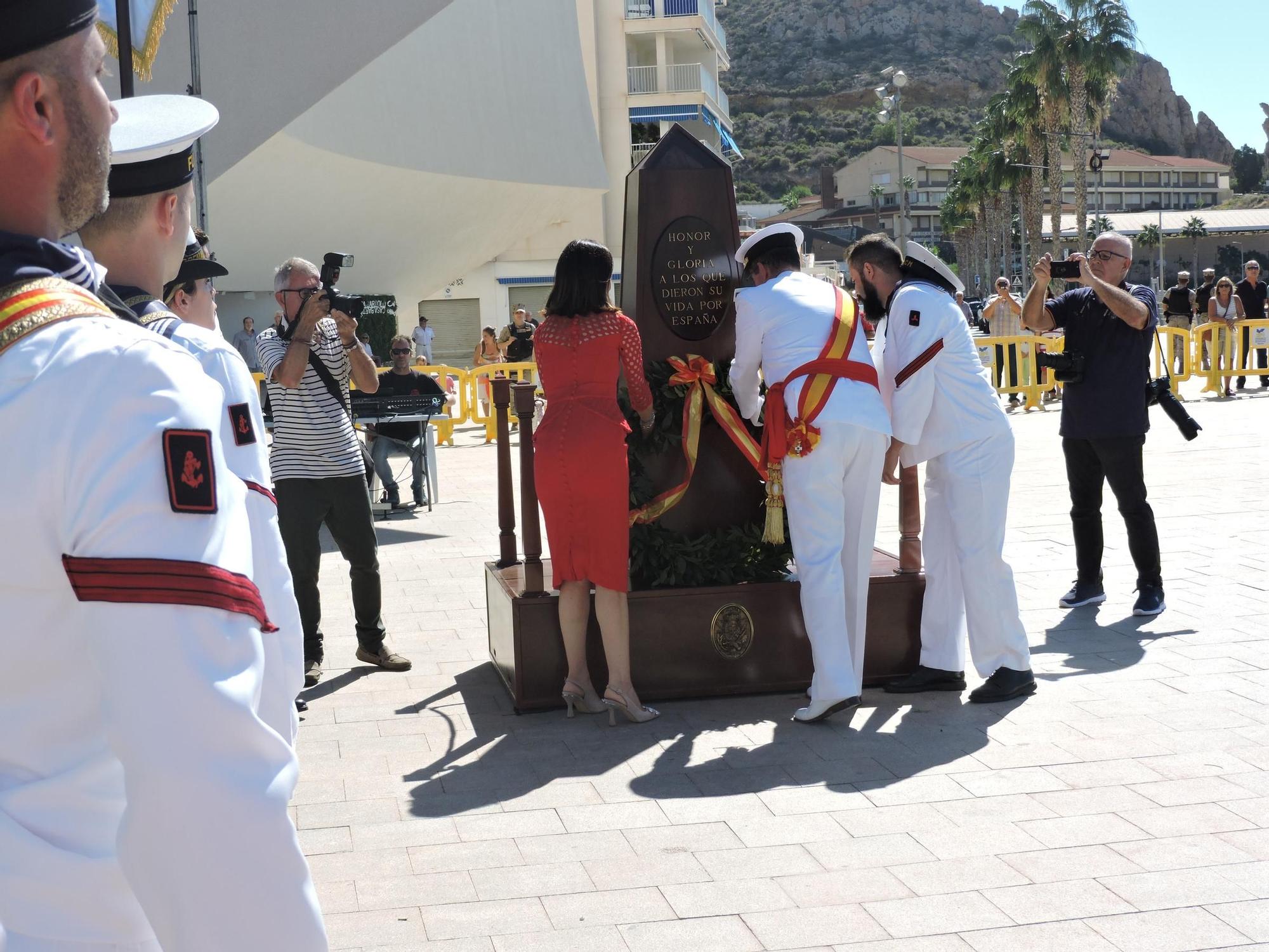 Jura de Bandera para personal civil en Águilas