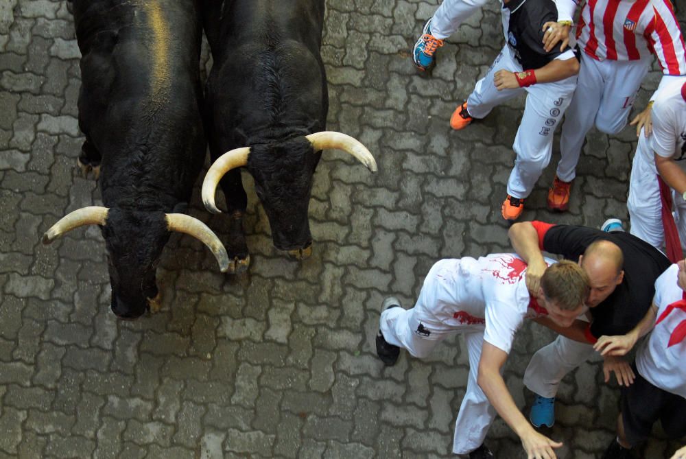 Primer 'encierro' de Sant Fermí