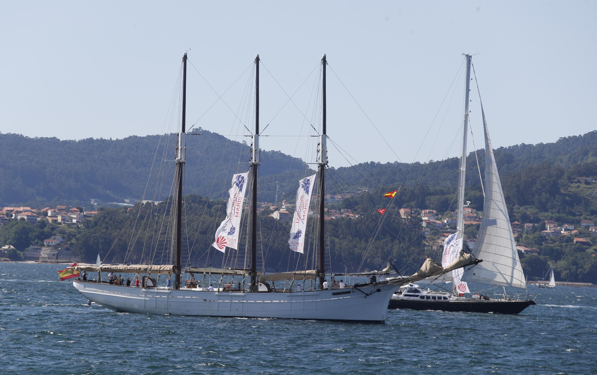 La Iacobus Maris arriba en Vigo